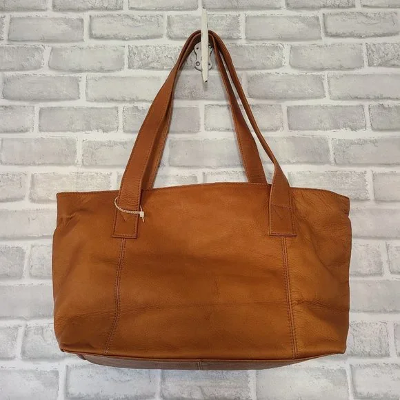 Vintage Hobo International Honey Leather Satchel Handbag NWT New Old Stock read Bags